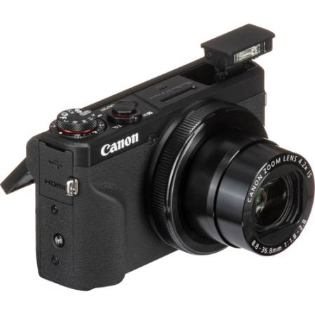 Canon PowerShot G7 X Mark III (czarny) - kompaktowy aparat cyfrowy dla vlogerów z obiektywem zmiennoogniskowym F1.8-2.8